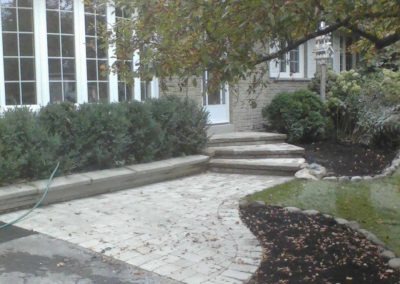 Interlocking front entrance