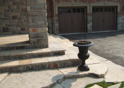 Jumbo flagstone pathway