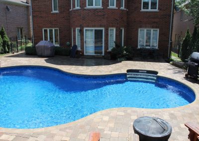Pool patio
