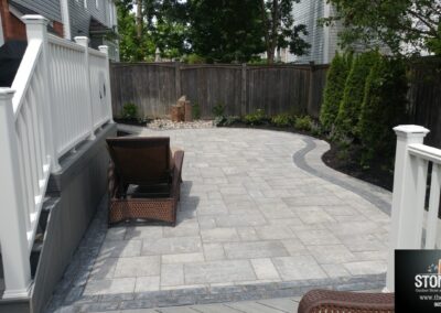 Unilock Bristol Valley back patio