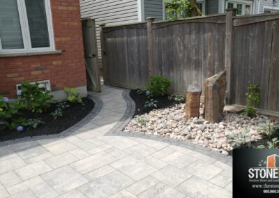 Unilock Bristol Valley back patio