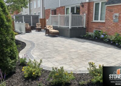 Unilock Bristol Valley back patio